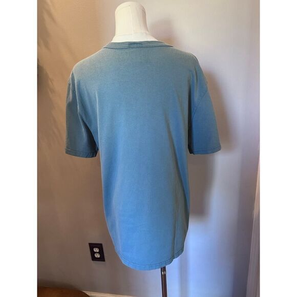 Champion Tee Size Medium Vintage Embroidered Emblem 100% Cotton - Picture 2 of 9